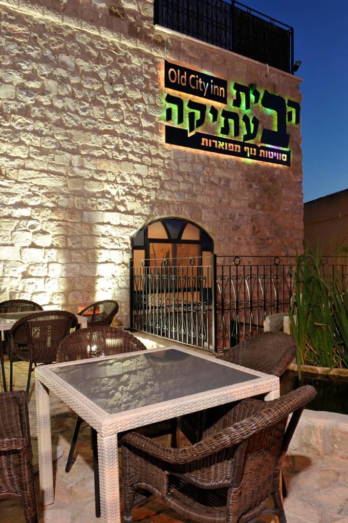 Old City Inn Safed Exteriör bild